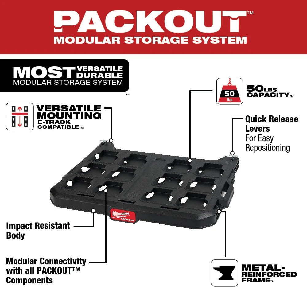 Milwaukee 48-22-8481 PACKOUT Racking Shelf - Image 2