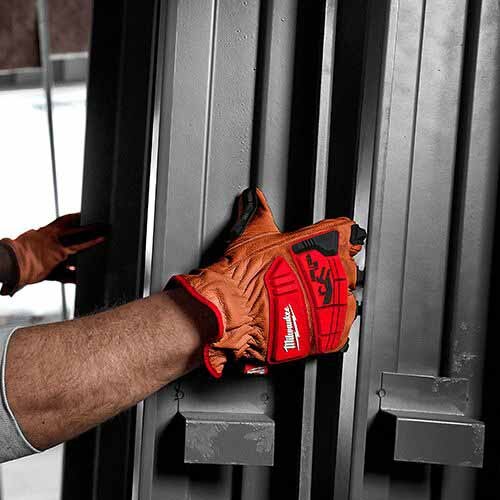 Milwaukee  48-22-8774 Impact Cut Level 3 Goatskin Leather Gloves - XXL - Image 4