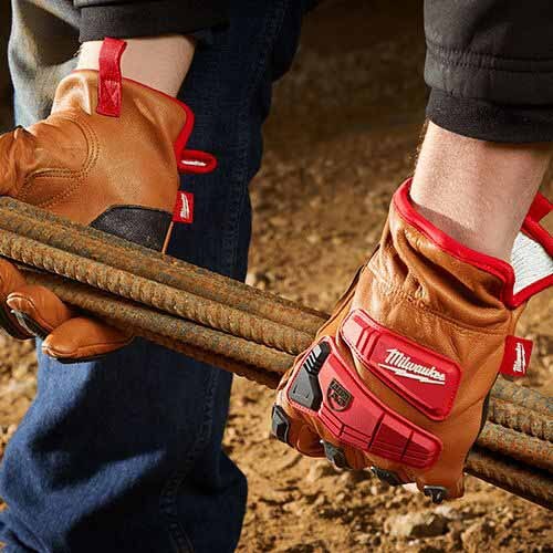 Milwaukee  48-22-8774 Impact Cut Level 3 Goatskin Leather Gloves - XXL - Image 6
