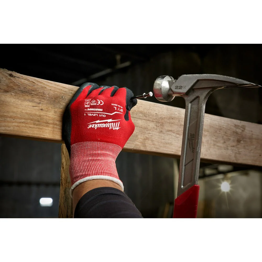 Milwaukee  48-22-8901 Dipped Gloves - M - Image 4