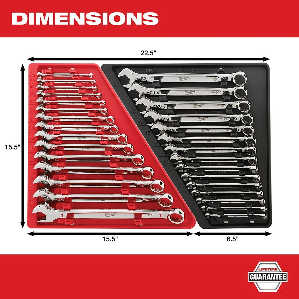 Milwaukee 48-22-9515 15 Piece Combination Wrench Set - Metric - Image 4