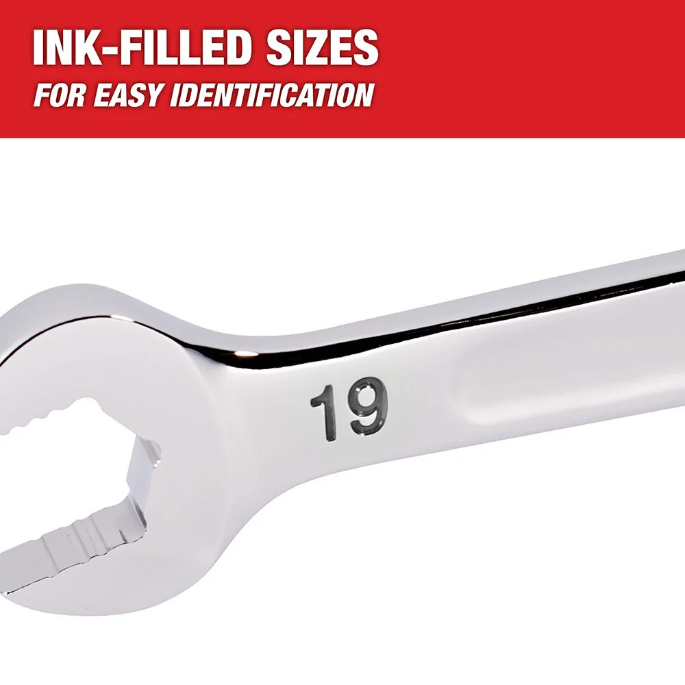 Milwaukee 48-22-9515 15 Piece Combination Wrench Set - Metric - Image 7
