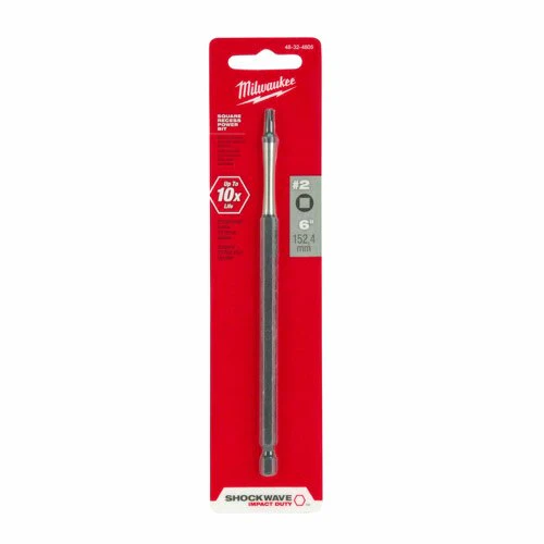 Milwaukee 48-32-4805 SHOCKWAVE 6" SQ2 Impact Bit - Image 3