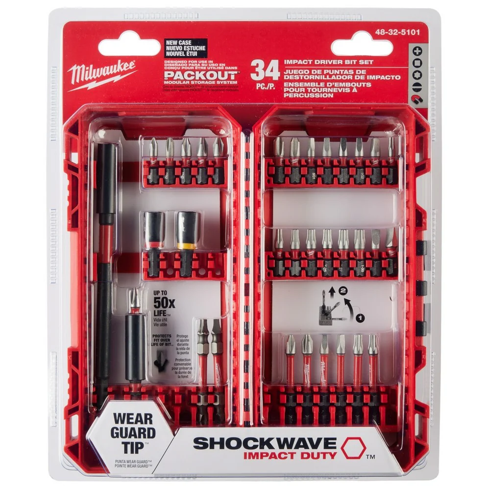 Milwaukee 48-32-5101 SHOCKWAVE Impact Duty Driver Bit Set - 34PC - Image 23