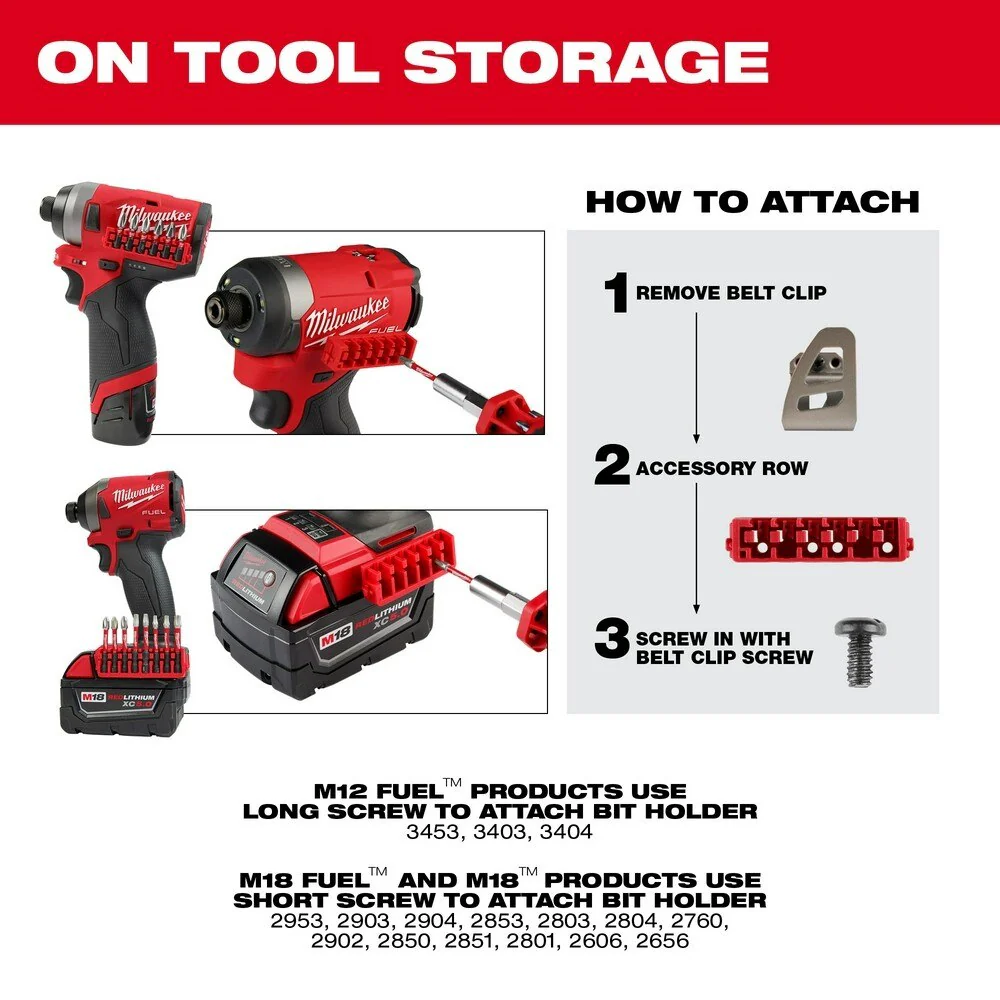 Milwaukee 48-32-9931 Customizable Medium Compact Case for Impact Driver Accessories - Image 4