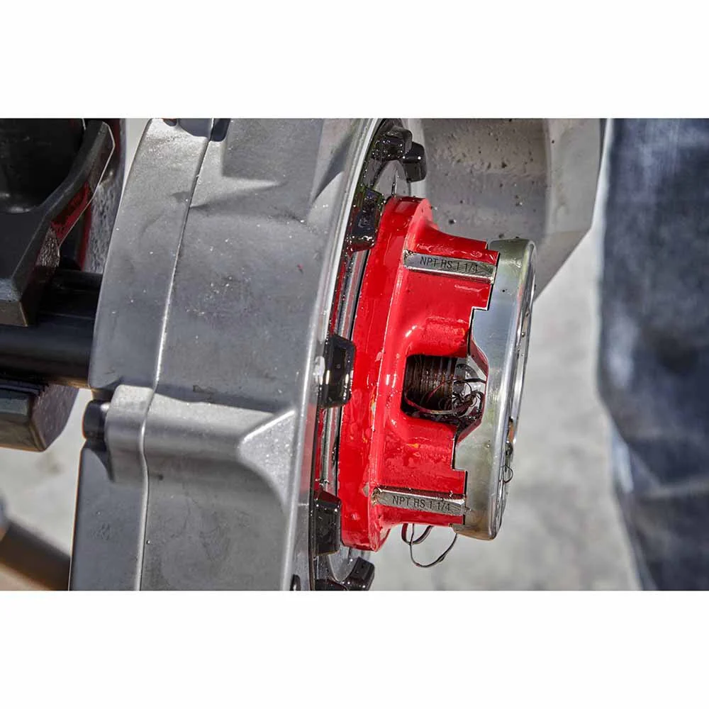 Milwaukee 48-36-1012 2" High Speed NPT Portable Pipe Threading Forged Aluminum Die Head - Image 9