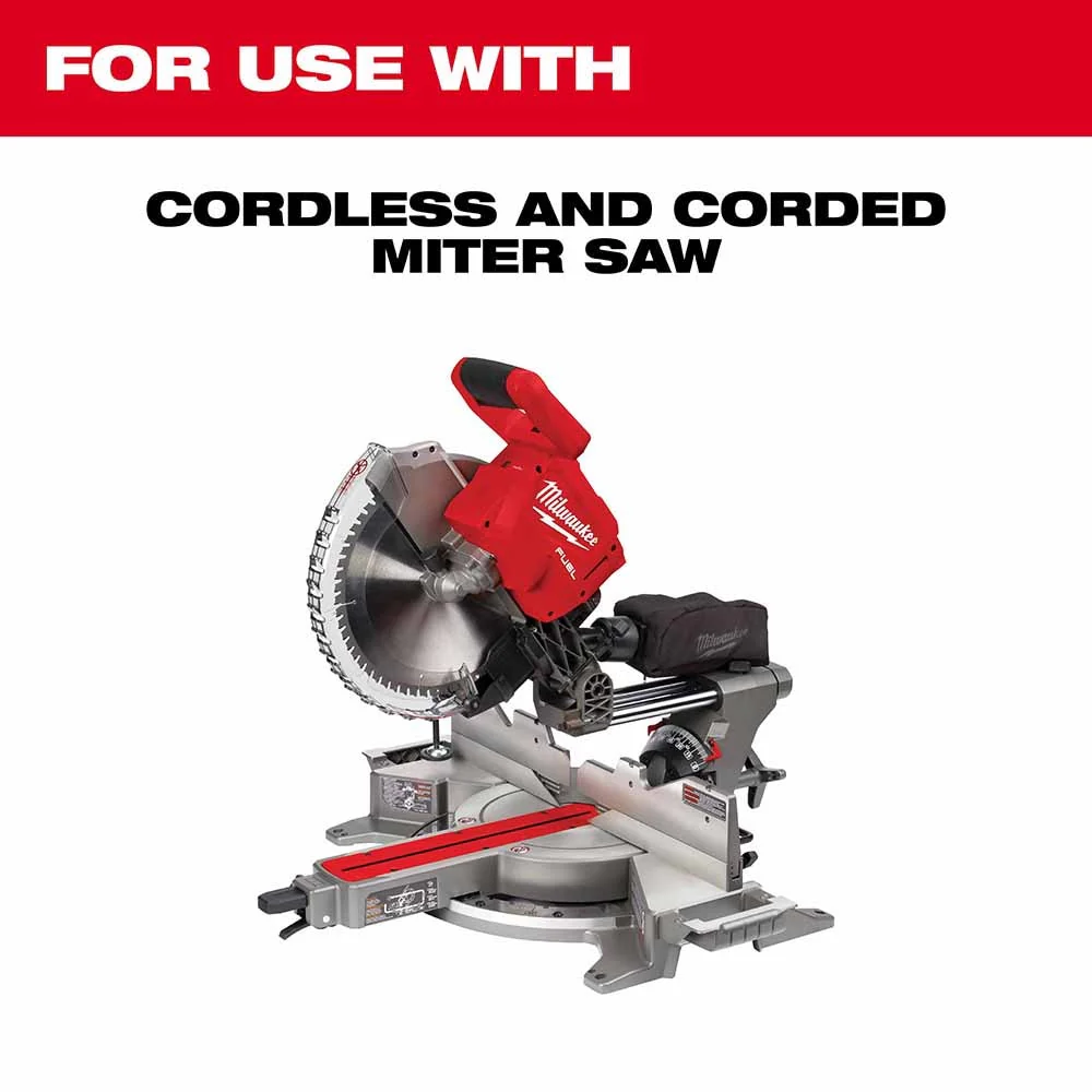 Milwaukee 48-40-1224 12" 80T Fine Finish Circular Saw Blade - Image 3