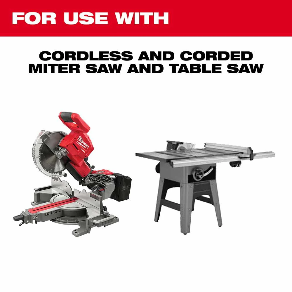 Milwaukee 48-40-4360 10" 72T ALUMINUM CSB, 5/8" - Image 3