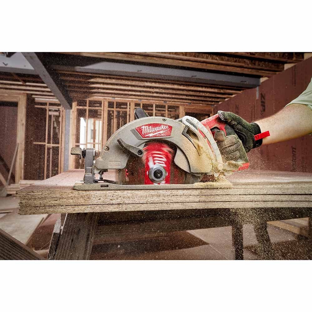 Milwaukee 48-41-0713 7-1/4" 24T Worm Drive Basic Framer Circular Saw Blades 10 PK - Image 5