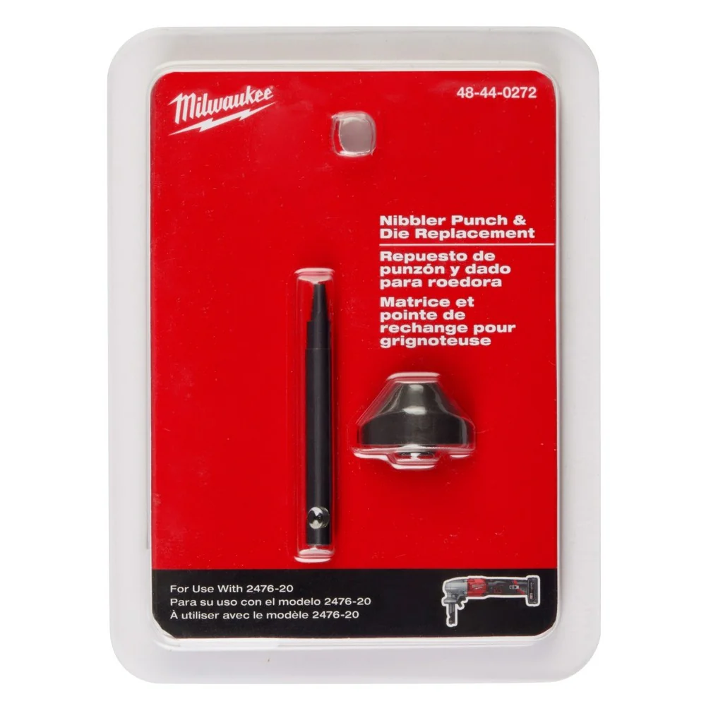 Milwaukee 48-44-0272 M12 FUEL 16 Ga Nibbler Punch & Die Set - Image 5