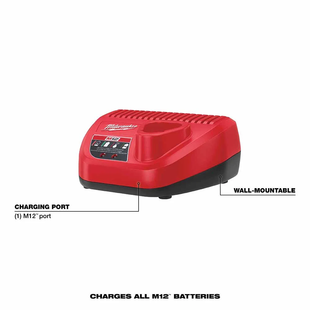 Milwaukee 48-59-2401 M12 Li-Ion Battery Charger - Image 3