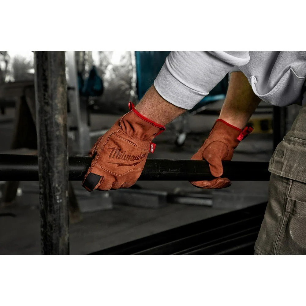 Milwaukee 48-73-0010 Goatskin Leather Gloves - Small - Image 4