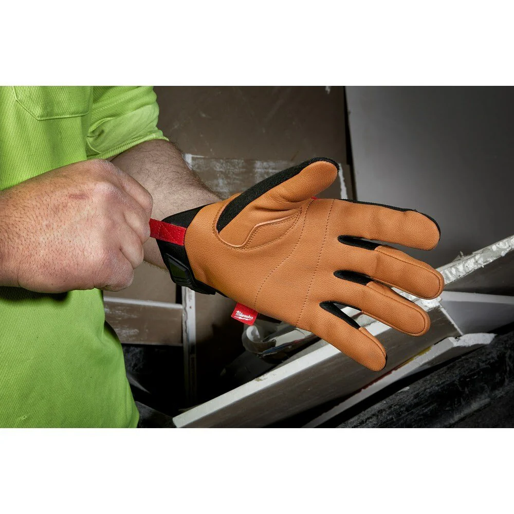 Milwaukee 48-73-0022 Leather Performance Gloves - Large - Image 5