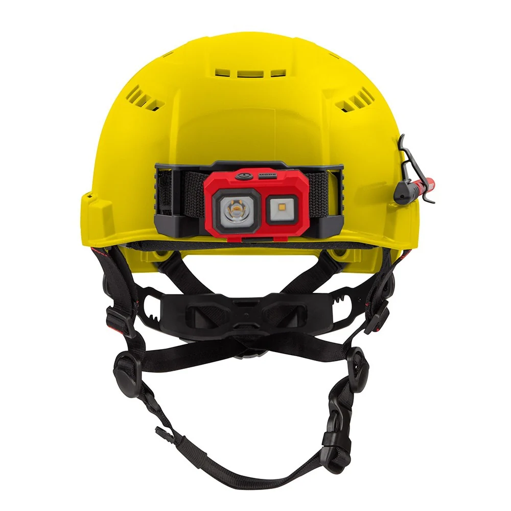 Milwaukee 48-73-1302 BOLT Yellow Safety Helmet (USA) - Type 2, Class C, Vented - Image 2