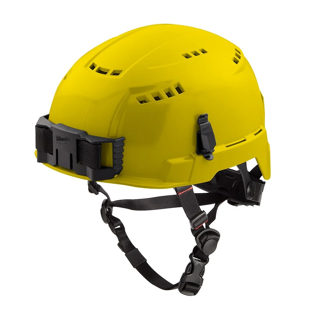 Milwaukee 48-73-1302 BOLT Yellow Safety Helmet (USA) - Type 2, Class C, Vented - Image 3