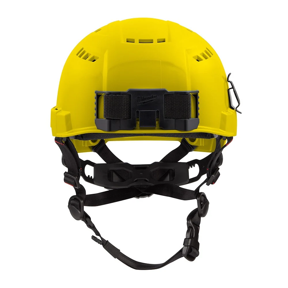 Milwaukee 48-73-1302 BOLT Yellow Safety Helmet (USA) - Type 2, Class C, Vented - Image 4
