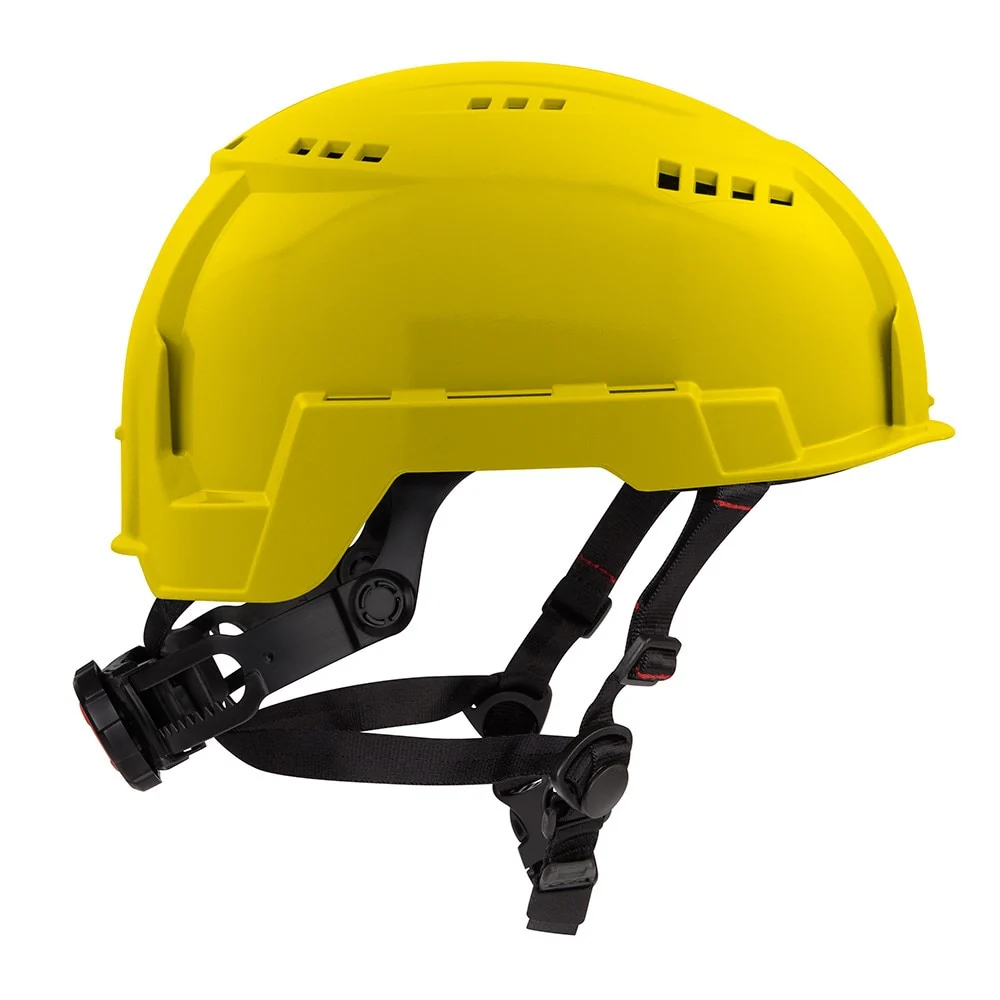 Milwaukee 48-73-1302 BOLT Yellow Safety Helmet (USA) - Type 2, Class C, Vented - Image 6