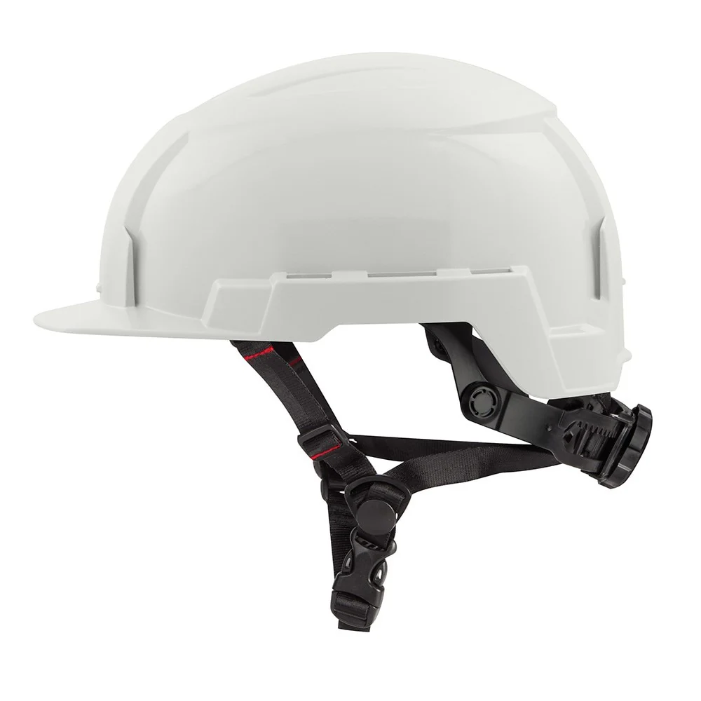 Milwaukee 48-73-1321 BOLT White Front Brim Safety Helmet (USA) - Type 2, Class E, Non-Vented - Image 7