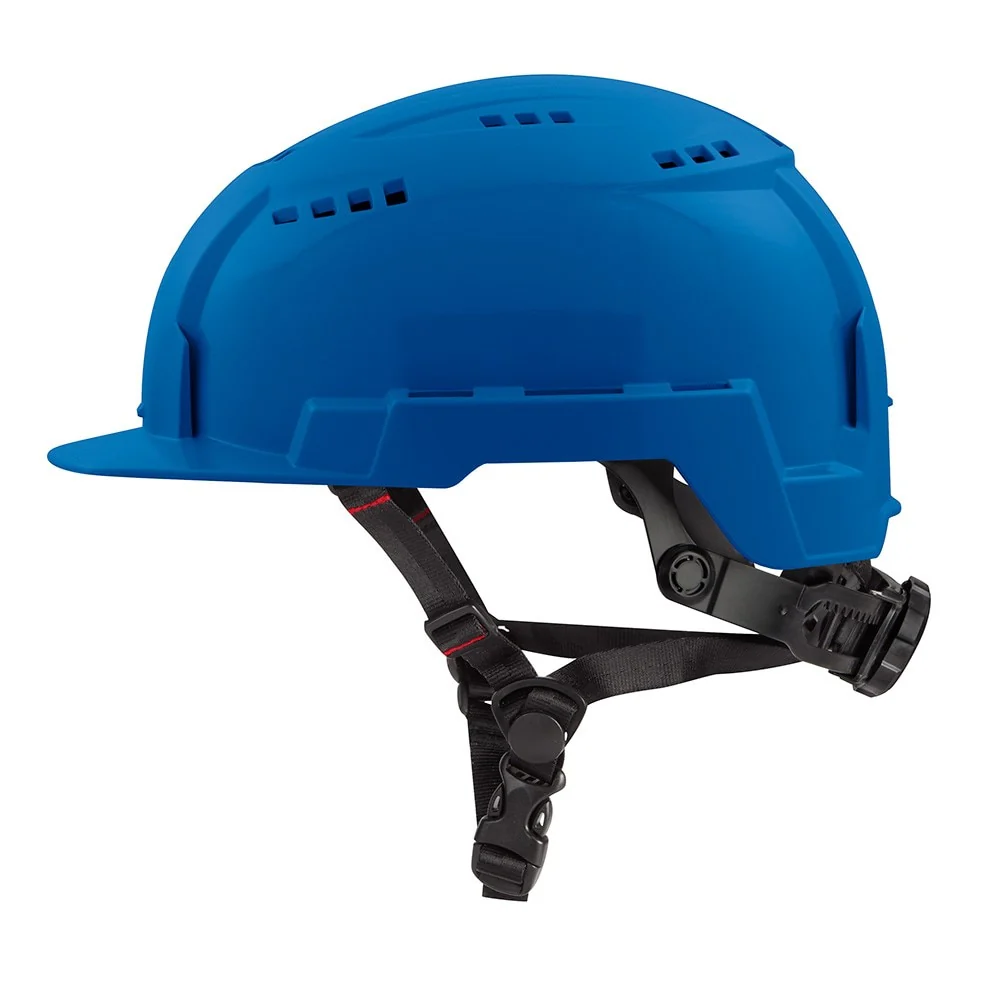 Milwaukee 48-73-1324 BOLT Blue Front Brim Safety Helmet (USA) - Type 2, Class C, Vented - Image 7