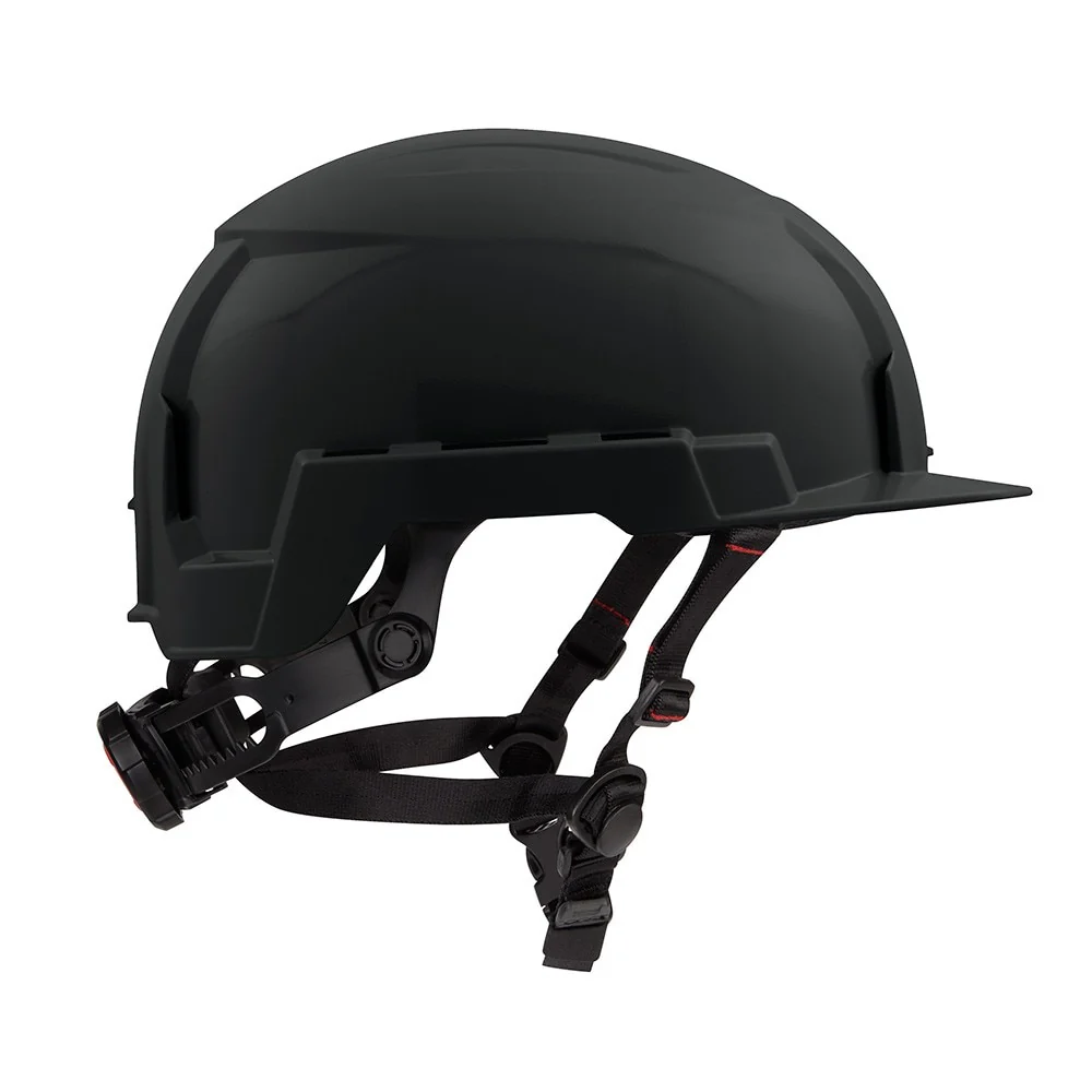 Milwaukee 48-73-1331 BOLT Black Front Brim Safety Helmet (USA) - Type 2, Class E, Non-Vented - Image 6