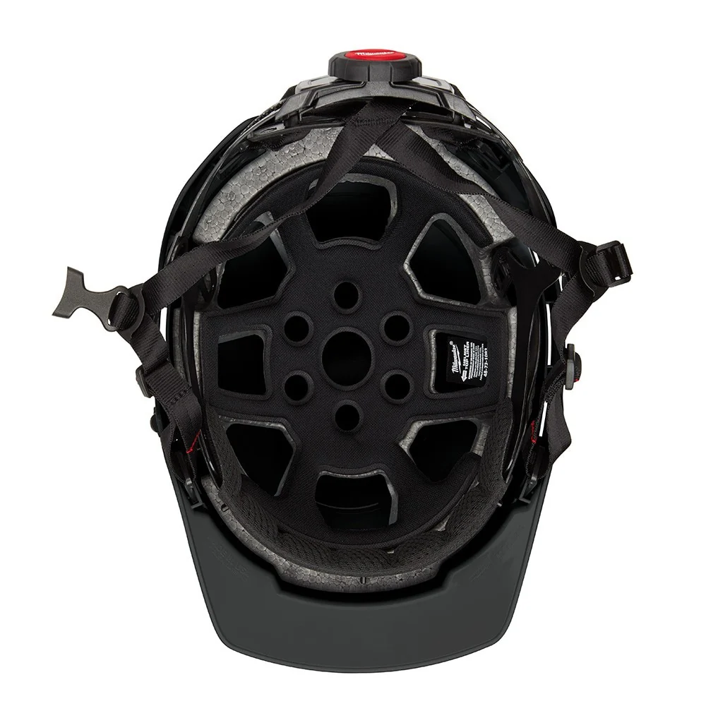 Milwaukee 48-73-1331 BOLT Black Front Brim Safety Helmet (USA) - Type 2, Class E, Non-Vented - Image 8