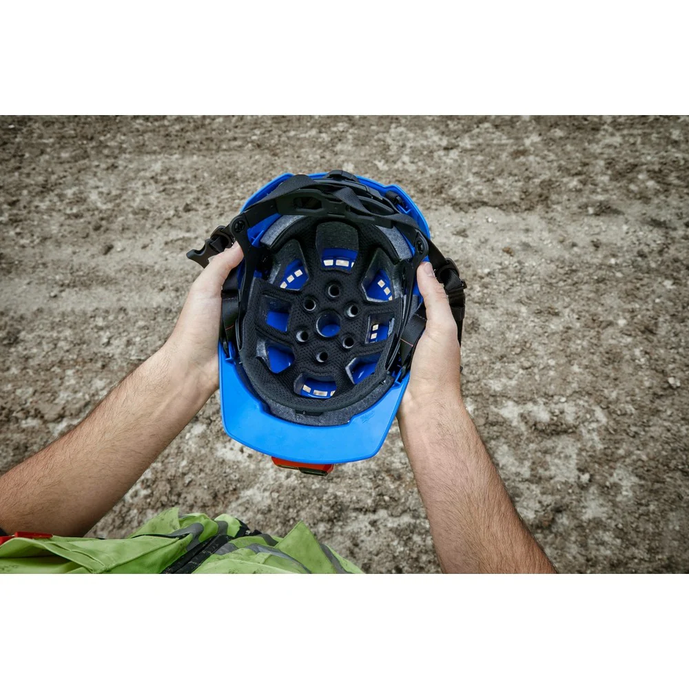Milwaukee 48-73-1336 BOLT Gray Front Brim Safety Helmet (USA) - Type 2, Class C, Vented - Image 6