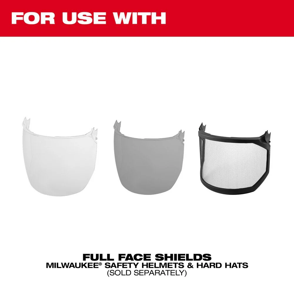 Milwaukee 48-73-1448 BOLT Full Face Shield Mount Replacement (Helmet & Hard Hat) - Image 3
