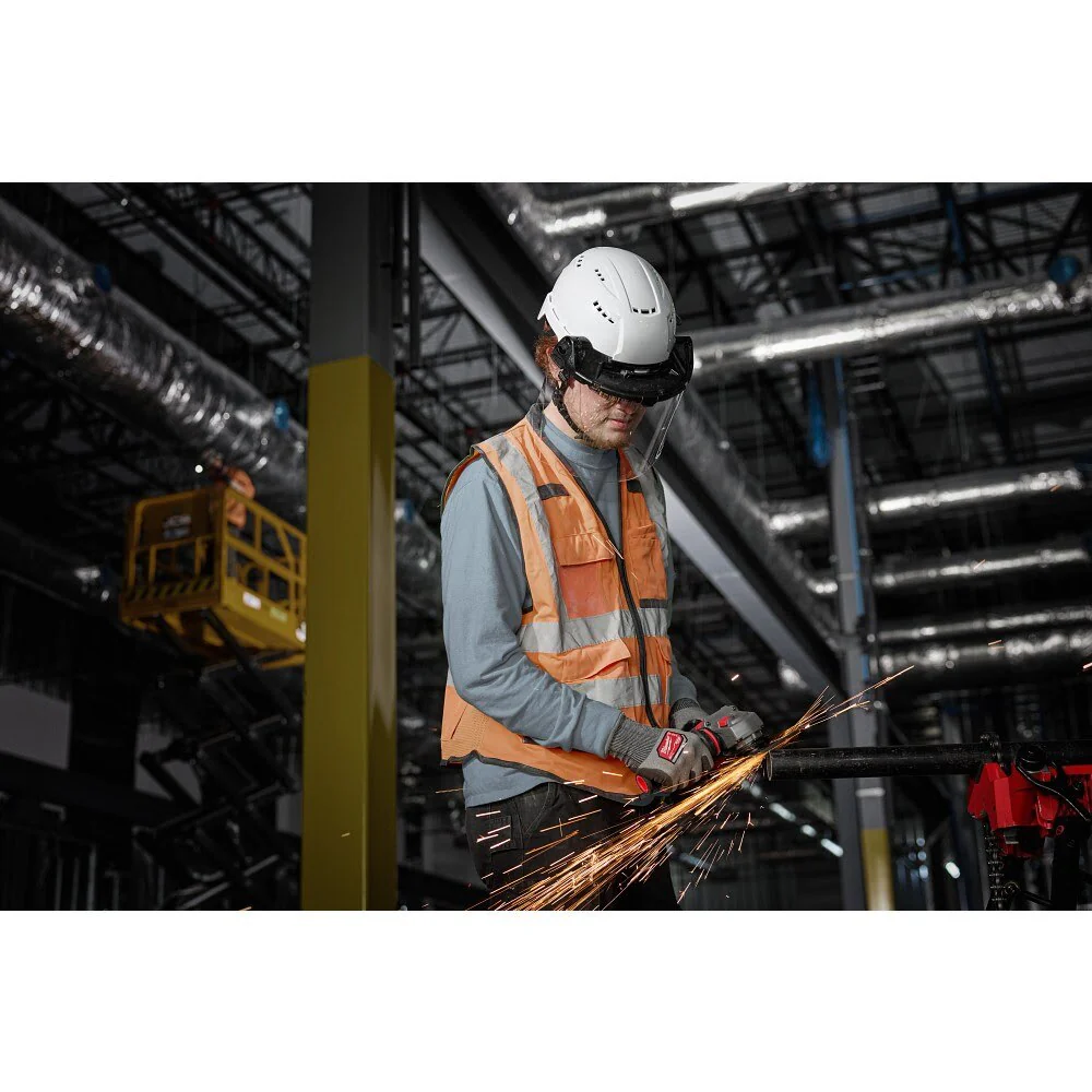 Milwaukee 48-73-1460 BOLT Task Full Face Shield - Clear Uncoated Lens (Compatible with Milwaukee BOLT Safety Helmets & BOLT Hard Hats) - Image 5