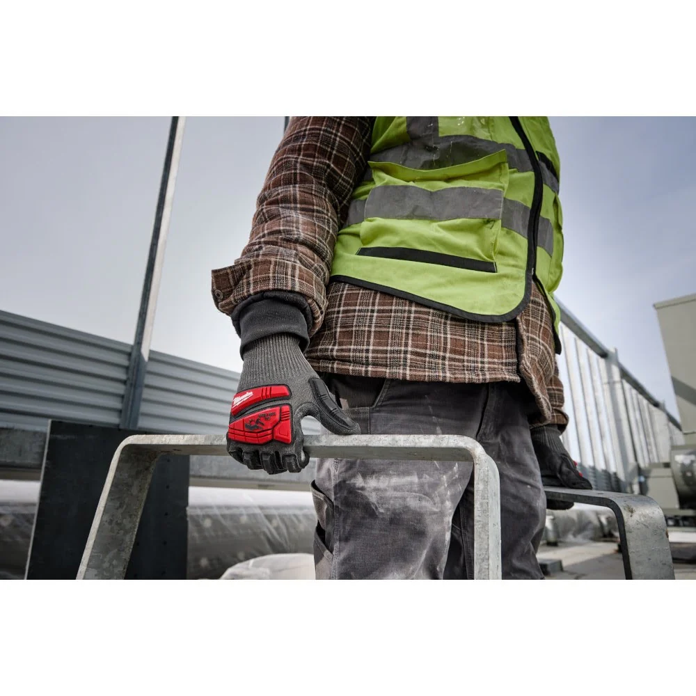 Milwaukee 48-73-8152 Impact Cut 5 Nitrile Dip Glove - L - Image 4