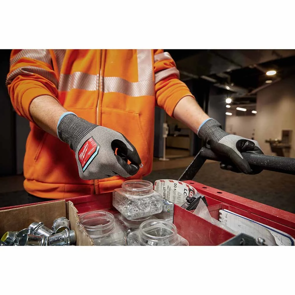 Milwaukee 48-73-8723B High Dexterity A2 Polyurethane Dipped Gloves - Extra Large - Image 7