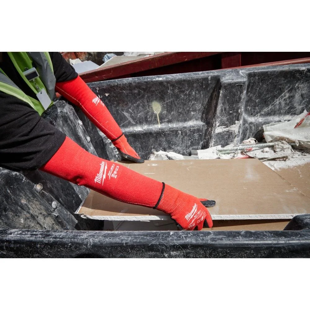 Milwaukee 48-73-9031B 18" Cut Level 3 Protective Sleeves - 12PK - Image 7