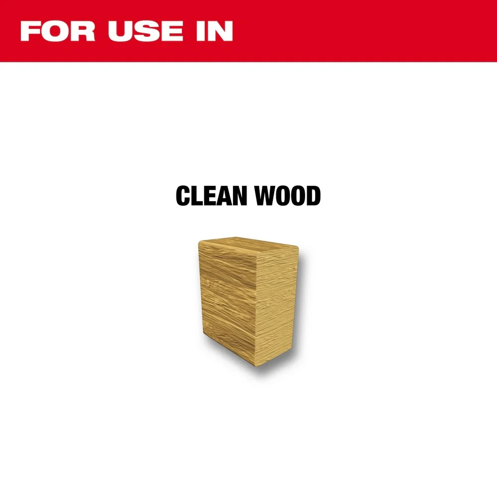 Milwaukee 49-00-5310 M12 Hackzall Blade 4" Wood Scroll 5-Pack - Image 3