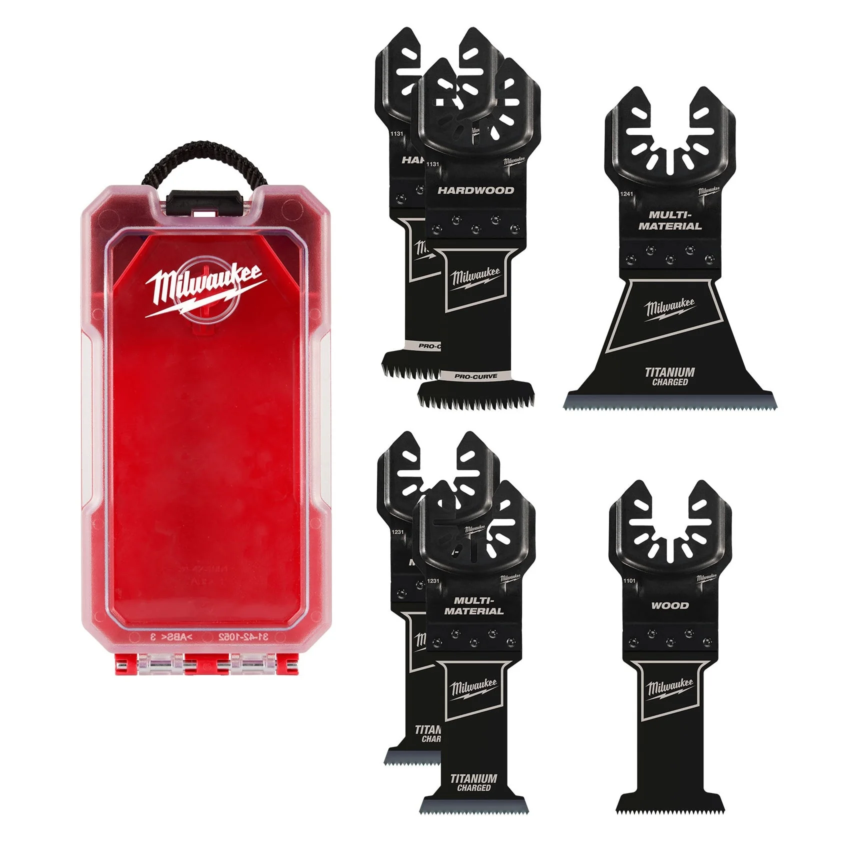 Milwaukee 49-10-9112 Milwaukee® OPEN-LOK⢠6PC MULTI-TOOL BLADE KIT