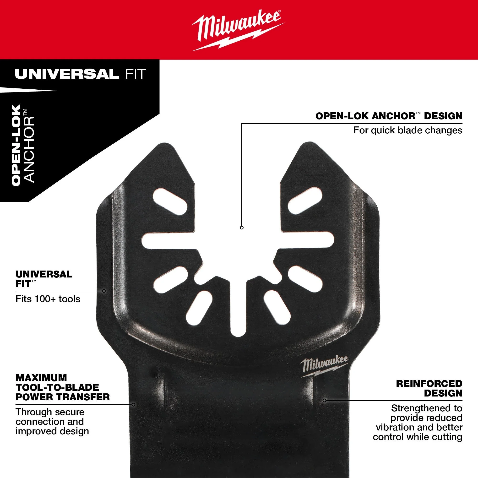 Milwaukee 49-10-9112 Milwaukee® OPEN-LOK⢠6PC MULTI-TOOL BLADE KIT - Image 3