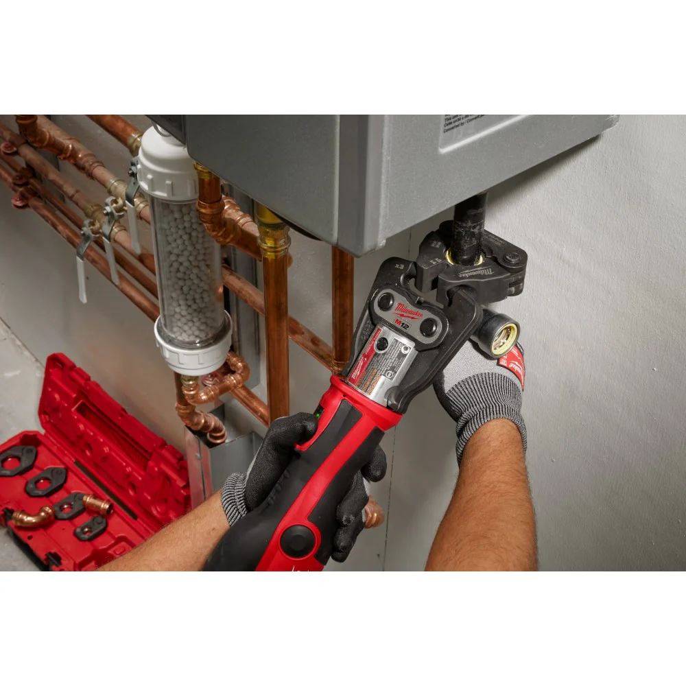 Milwaukee 49-16-2496X 1/2" - 1" IPS-P Pivoting Press Ring Kit for M12 FORCE LOGIC Press Tool - Image 9