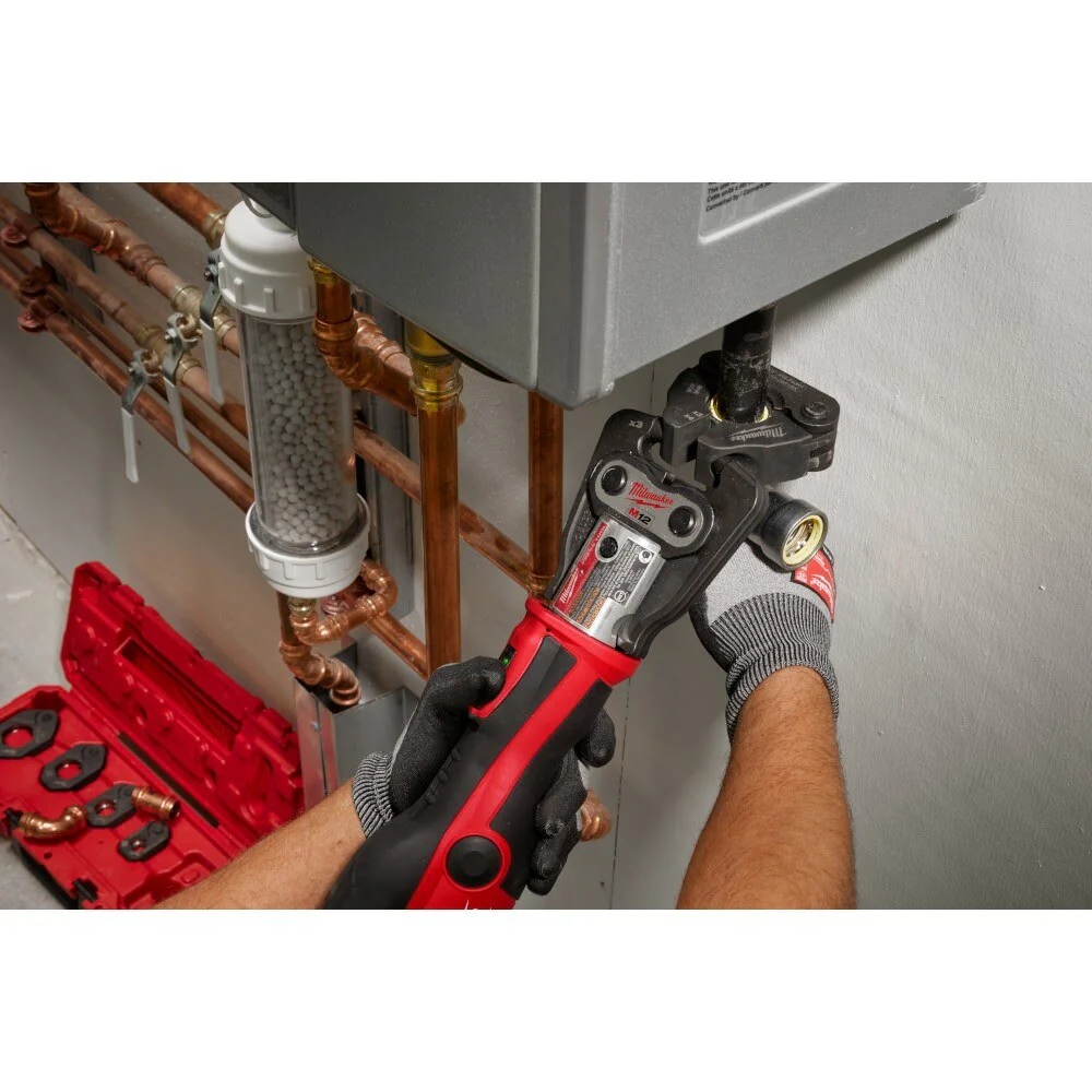 Milwaukee 49-16-2698X 2-1/2"- 4" IPS-P Pivoting Press Ring Kit for M18 FORCE LOGIC Throw Press Tool - Image 9