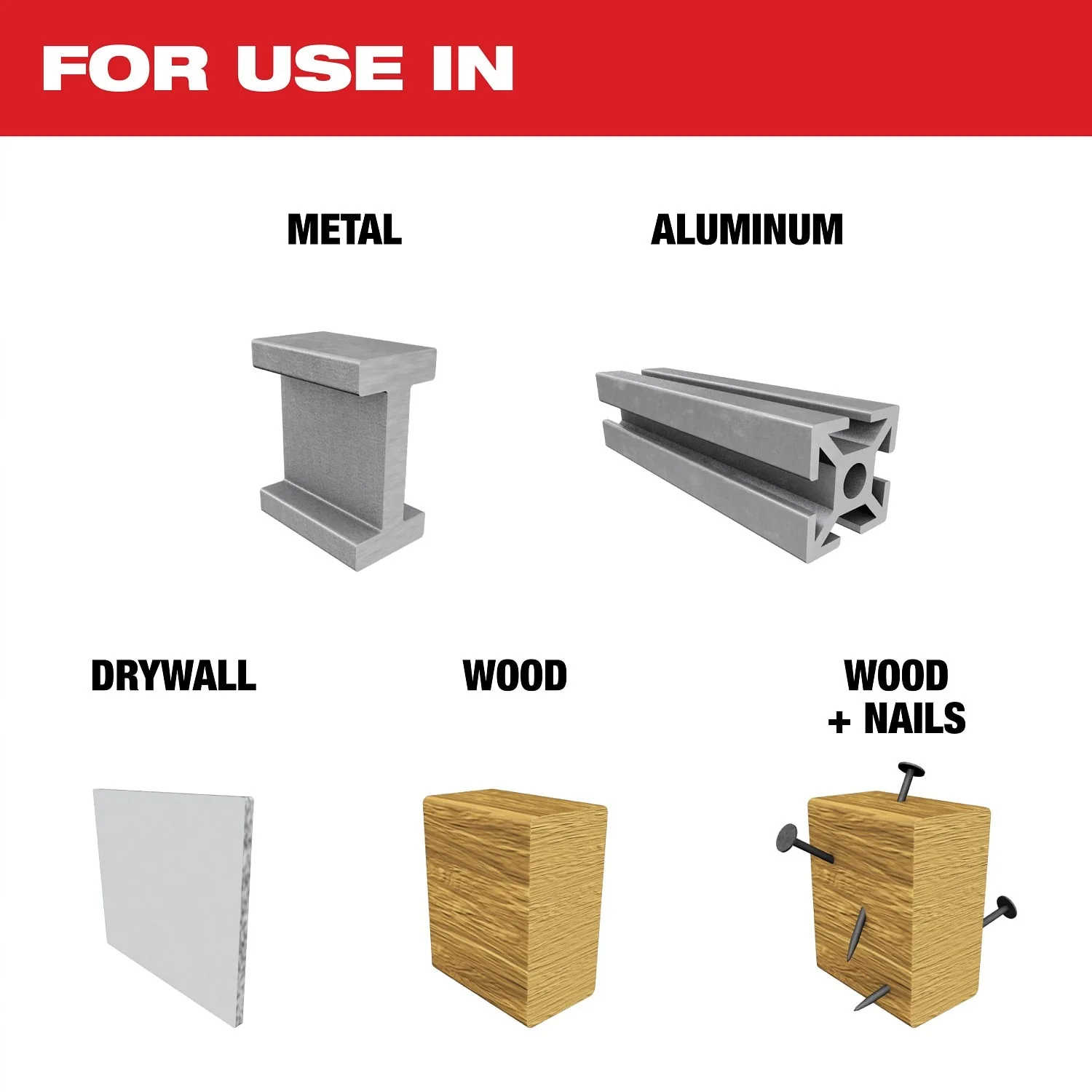 Milwaukee 49-22-4009 HOLE DOZER™ Large Diameter Hole Saw Kit - 9PC - Image 2