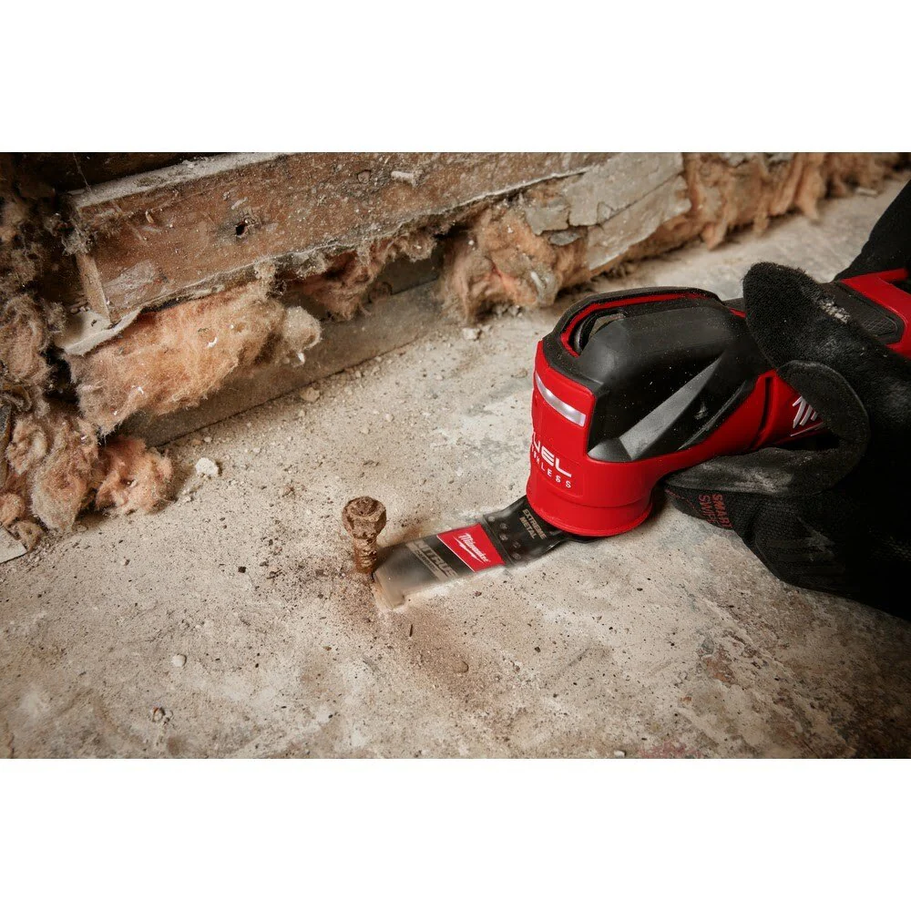 Milwaukee 49-25-1565 NITRUS CARBIDE Extreme Metal Universal Fit OPEN-LOK Multi-Tool Blade 5PK - Image 10