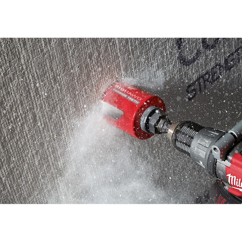 Milwaukee 49-56-9220 2-9/16" Big Hawg with Long Life 10X Larger Carbide Teeth - Image 3