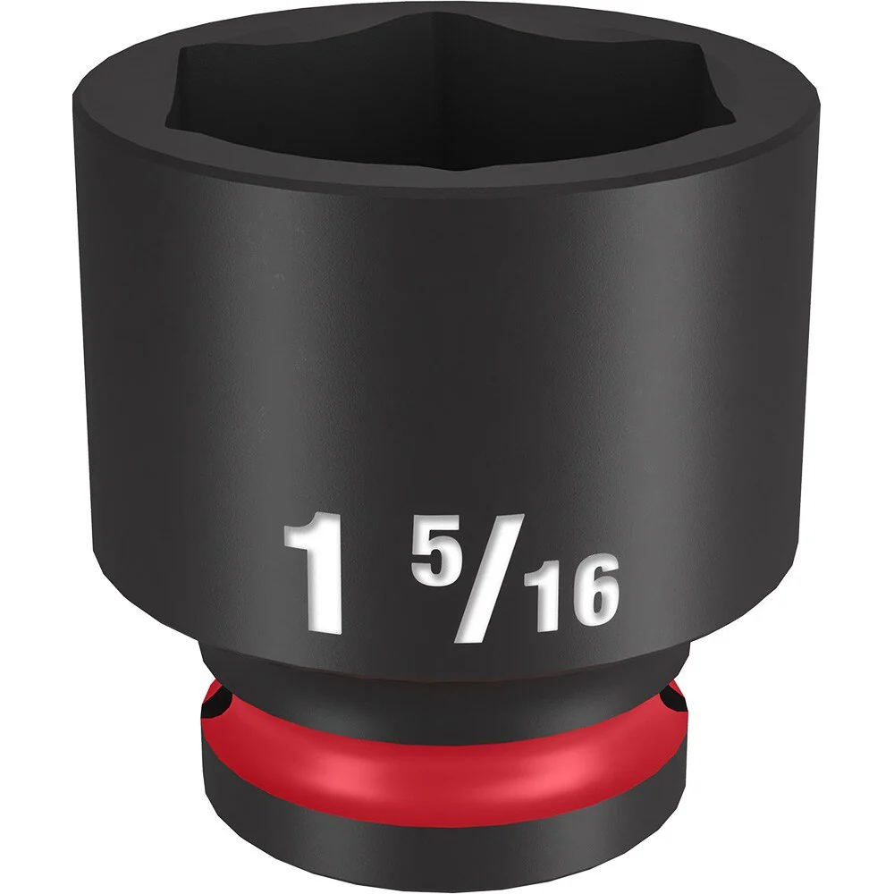 Milwaukee 49-66-6215 SHOCKWAVE Impact Duty™ 1/2"Drive 1-5/16" Standard 6 Point Socket