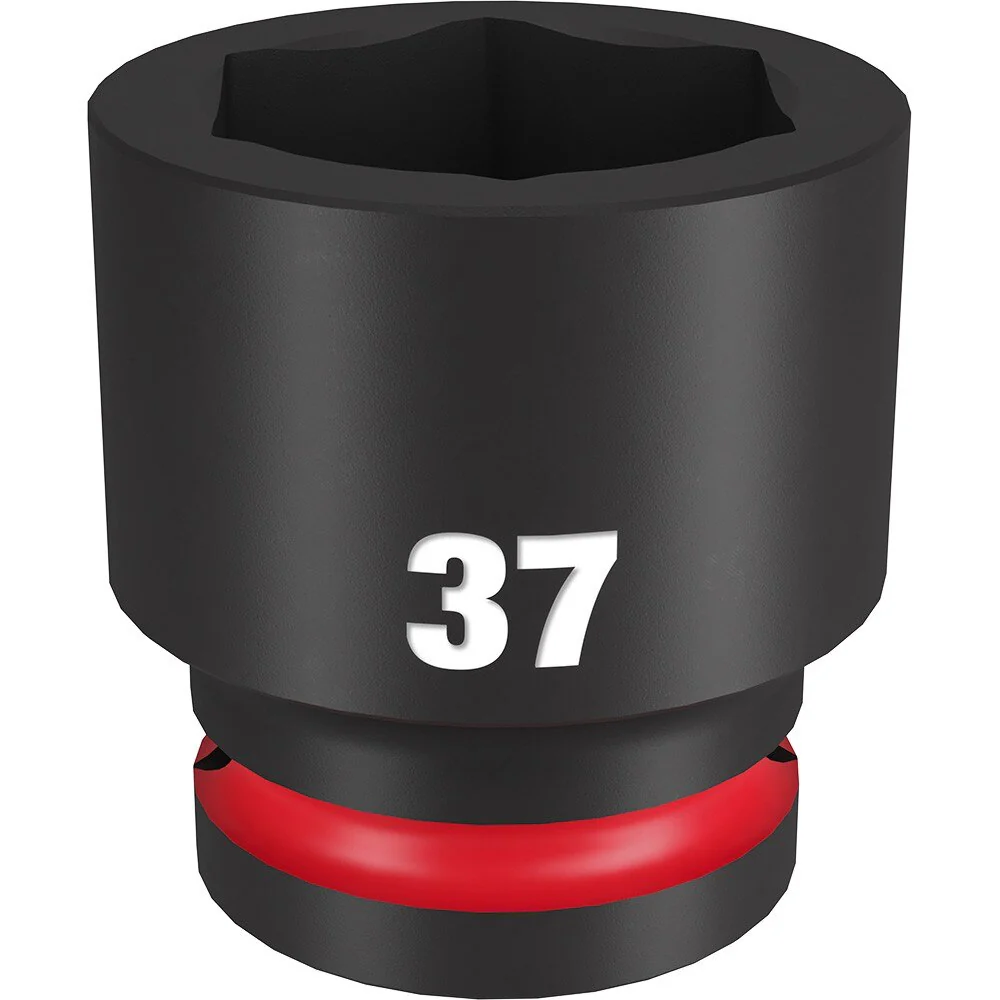 Milwaukee 49-66-6375 SHOCKWAVE Impact Dutyâ„¢ 3/4"Drive 37MM Standard 6 Point Socket