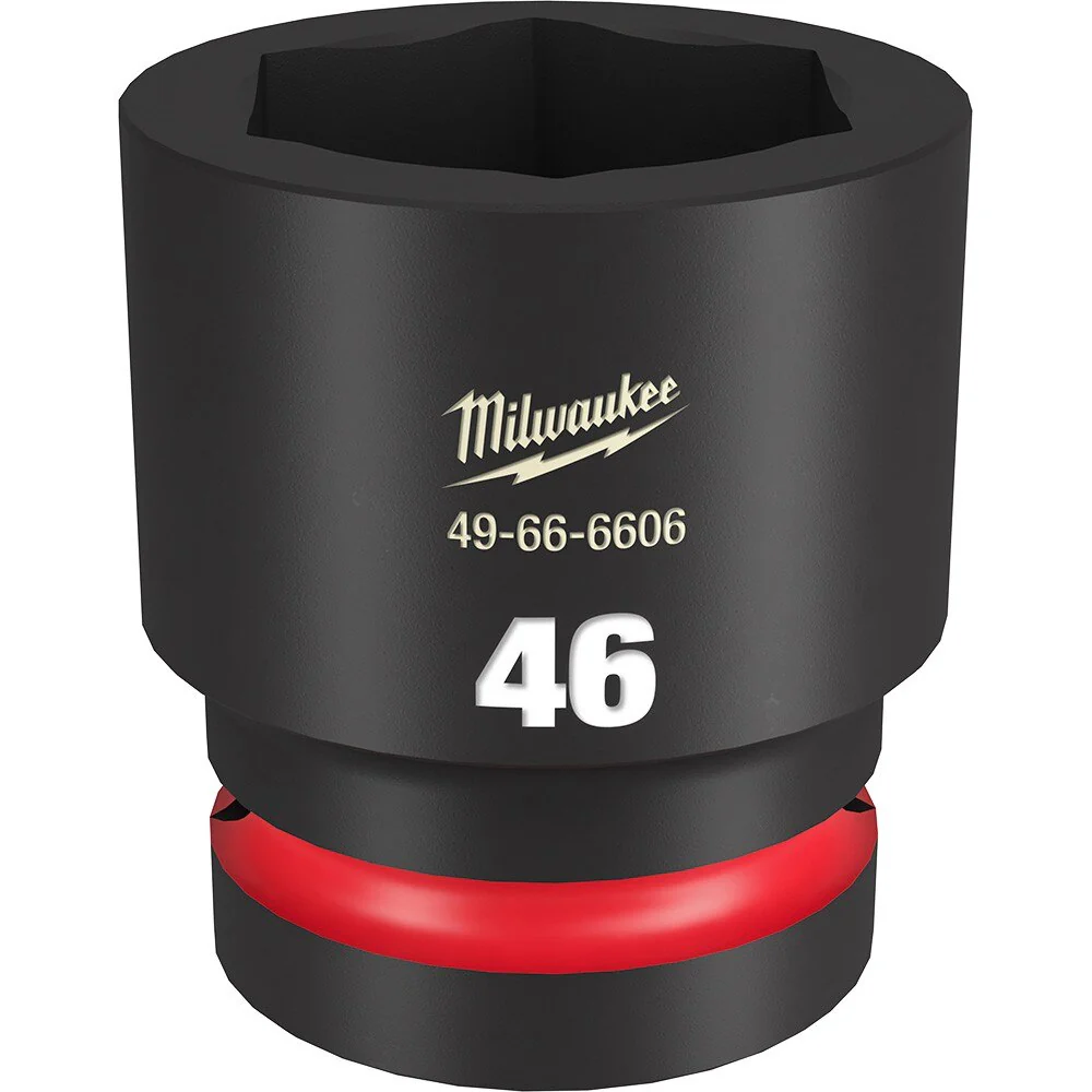 Milwaukee 49-66-6606 SHOCKWAVE Impact Duty™ 1"Drive 46MM Standard 6 Point Socket