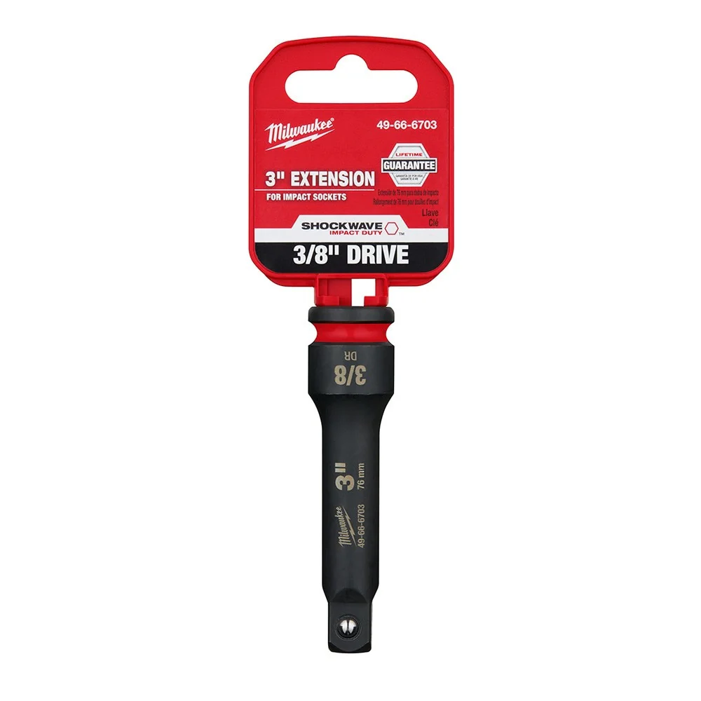 Milwaukee 49-66-6703 SHOCKWAVE Impact Duty™ 3/8" Drive 3" Extension