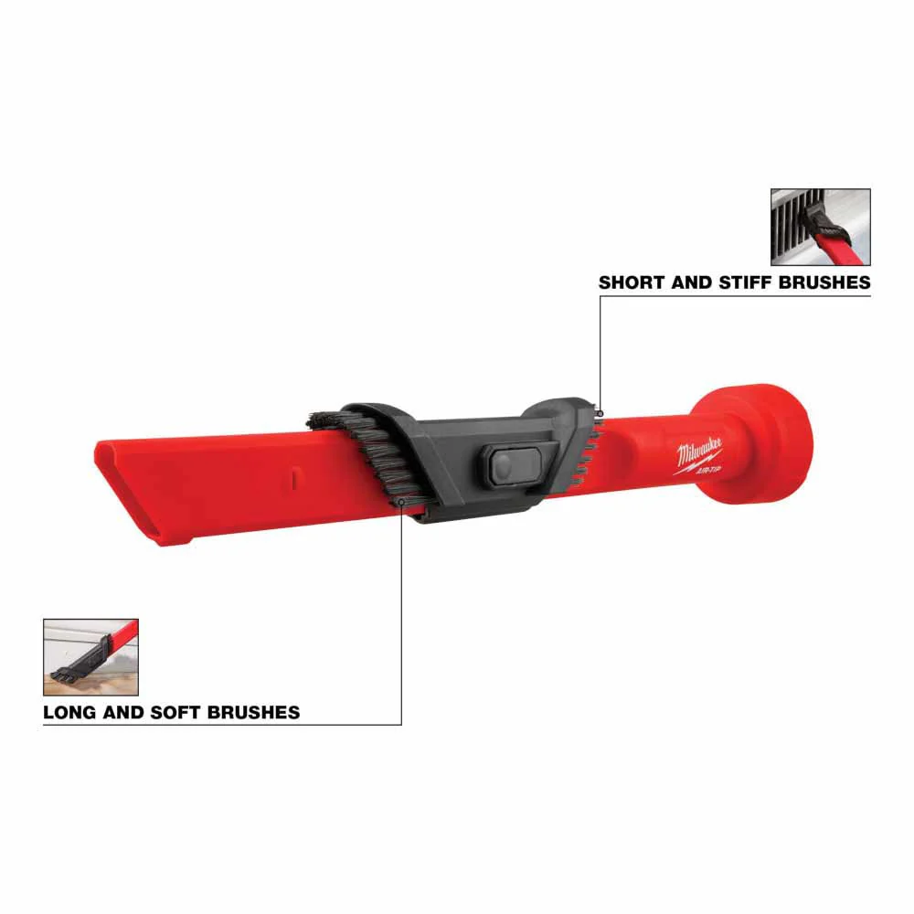 Milwaukee 49-90-2023 AIR-TIP 3-in-1 Crevice and Brush Tool - Image 5