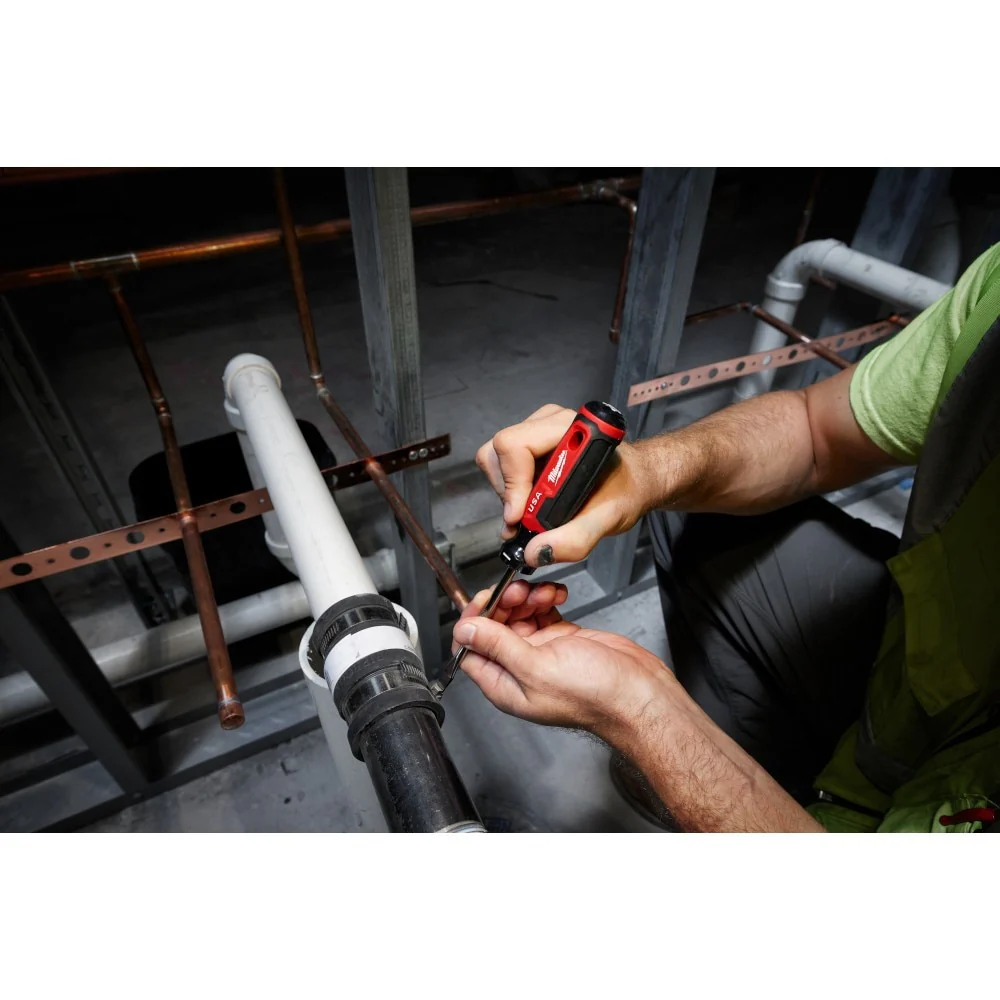 Milwaukee MT206 1/4" Slotted 4" Cushion Grip Screwdriver (USA) - Image 4