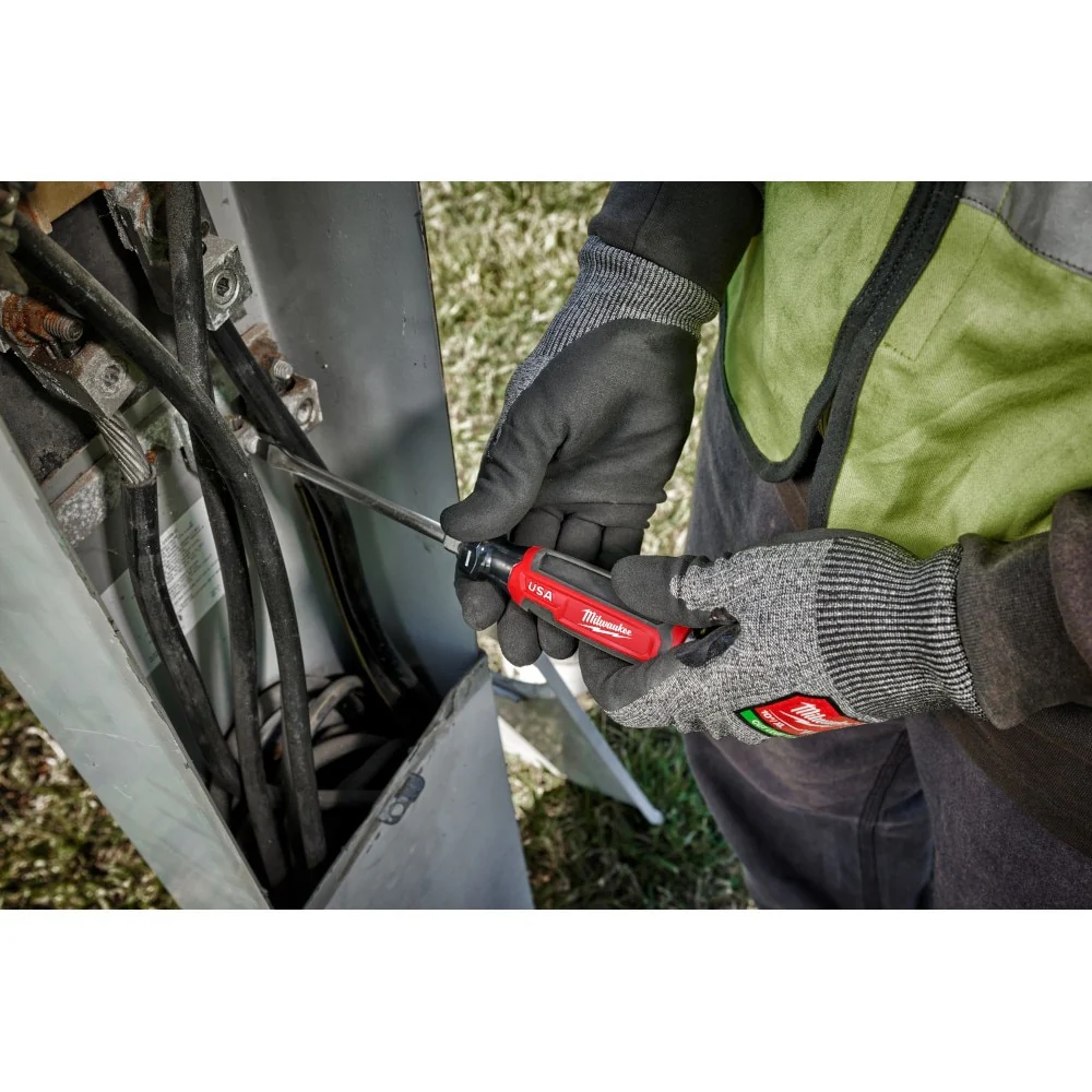 Milwaukee MT206 1/4" Slotted 4" Cushion Grip Screwdriver (USA) - Image 5