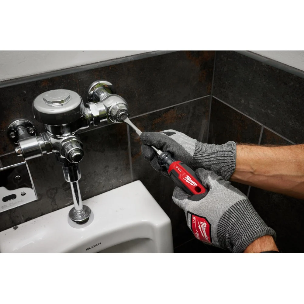 Milwaukee MT206 1/4" Slotted 4" Cushion Grip Screwdriver (USA) - Image 6