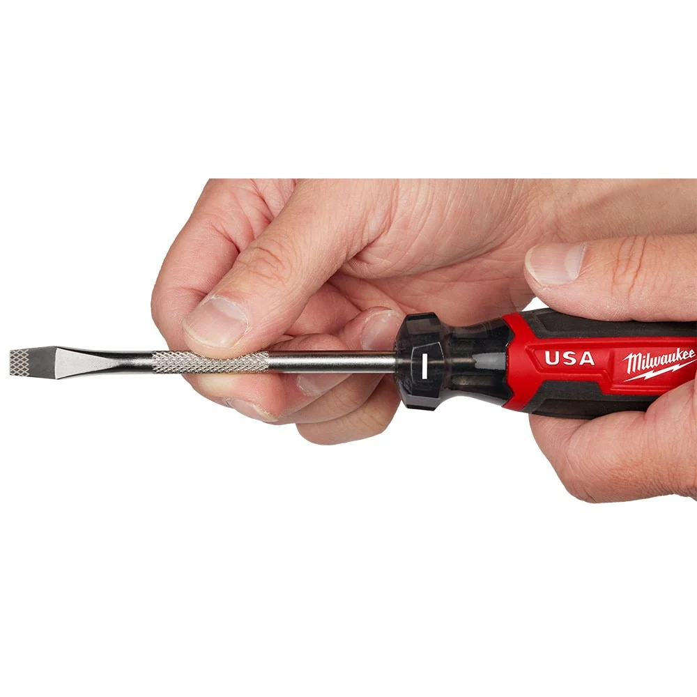 Milwaukee MT206 1/4" Slotted 4" Cushion Grip Screwdriver (USA) - Image 7