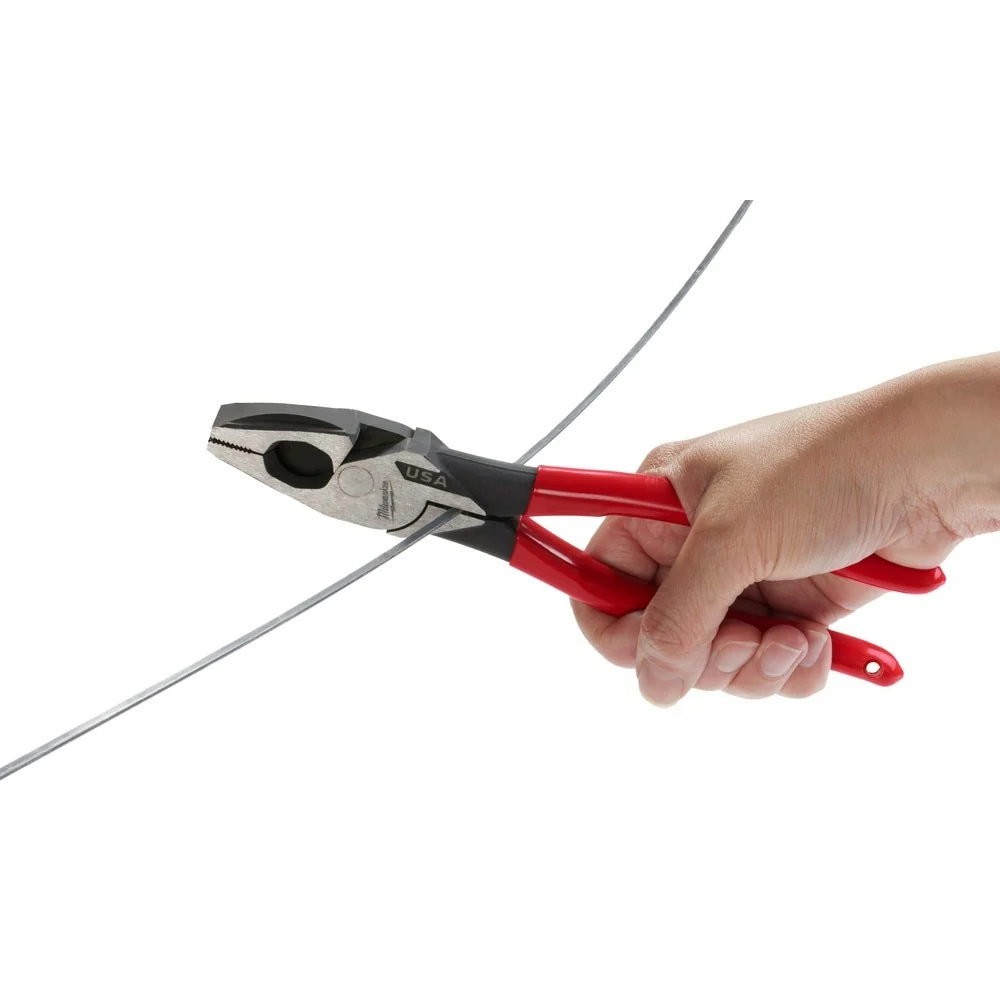 Milwaukee MT500 9" Lineman's Dipped Grip Pliers (USA) - Image 8