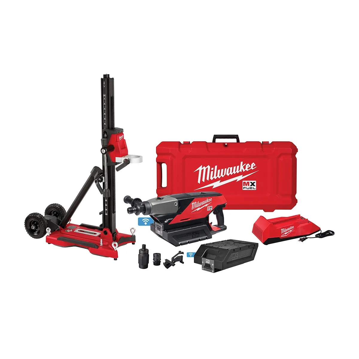 Milwaukee MXF301-2CXS MX FUEL™ Handheld Core Drill Kit w/ Stand - Image 12